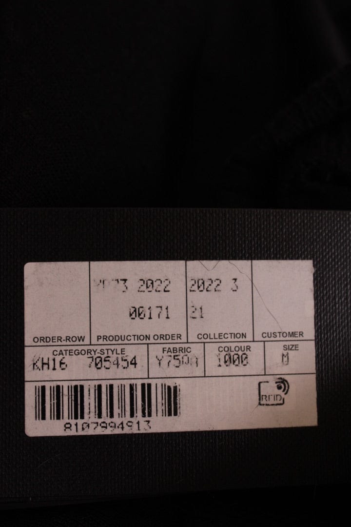 Saint Laurent Saint Laurent Sheer Faux Fur Cuff Top Black S