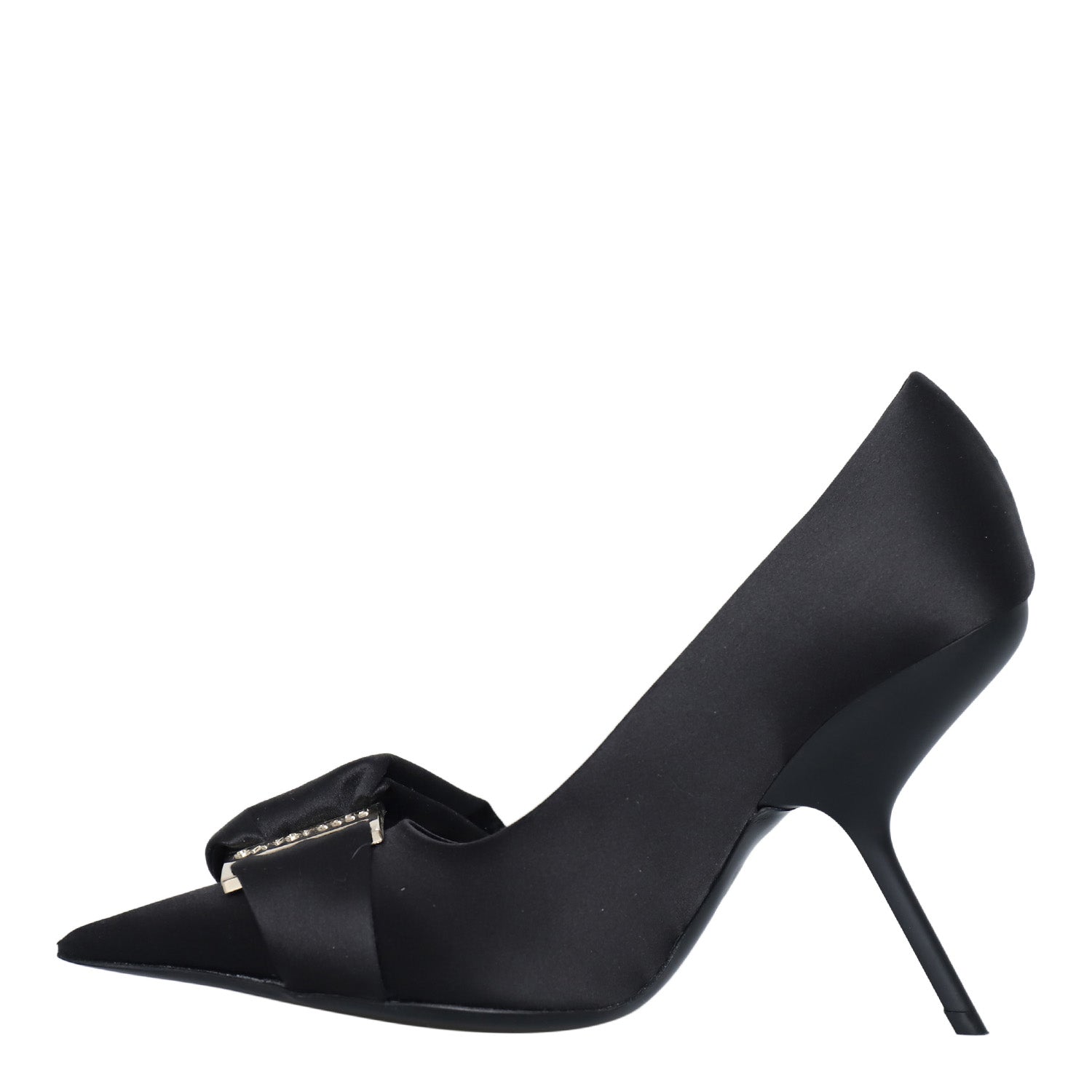 Salvatore Ferragamo Salvatore Ferragamo Oversized-Bow Erica X5 Satin Pumps