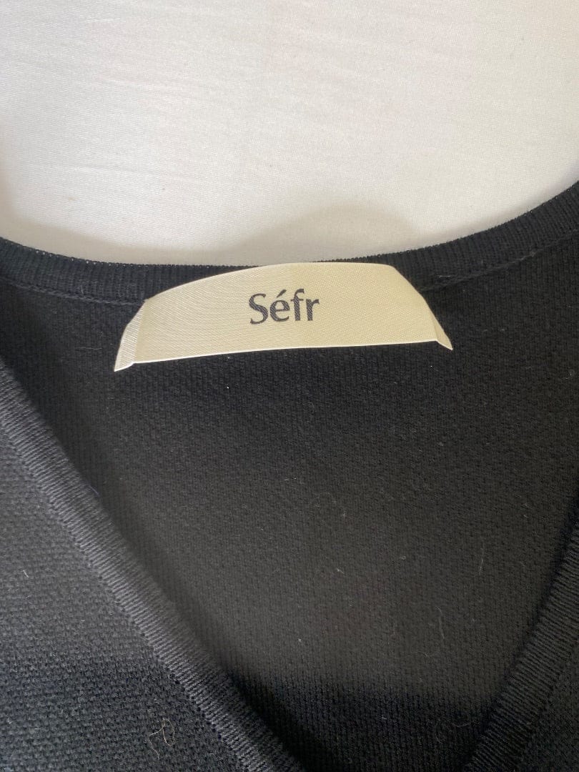Sefr Sefr Knit Vest Black L