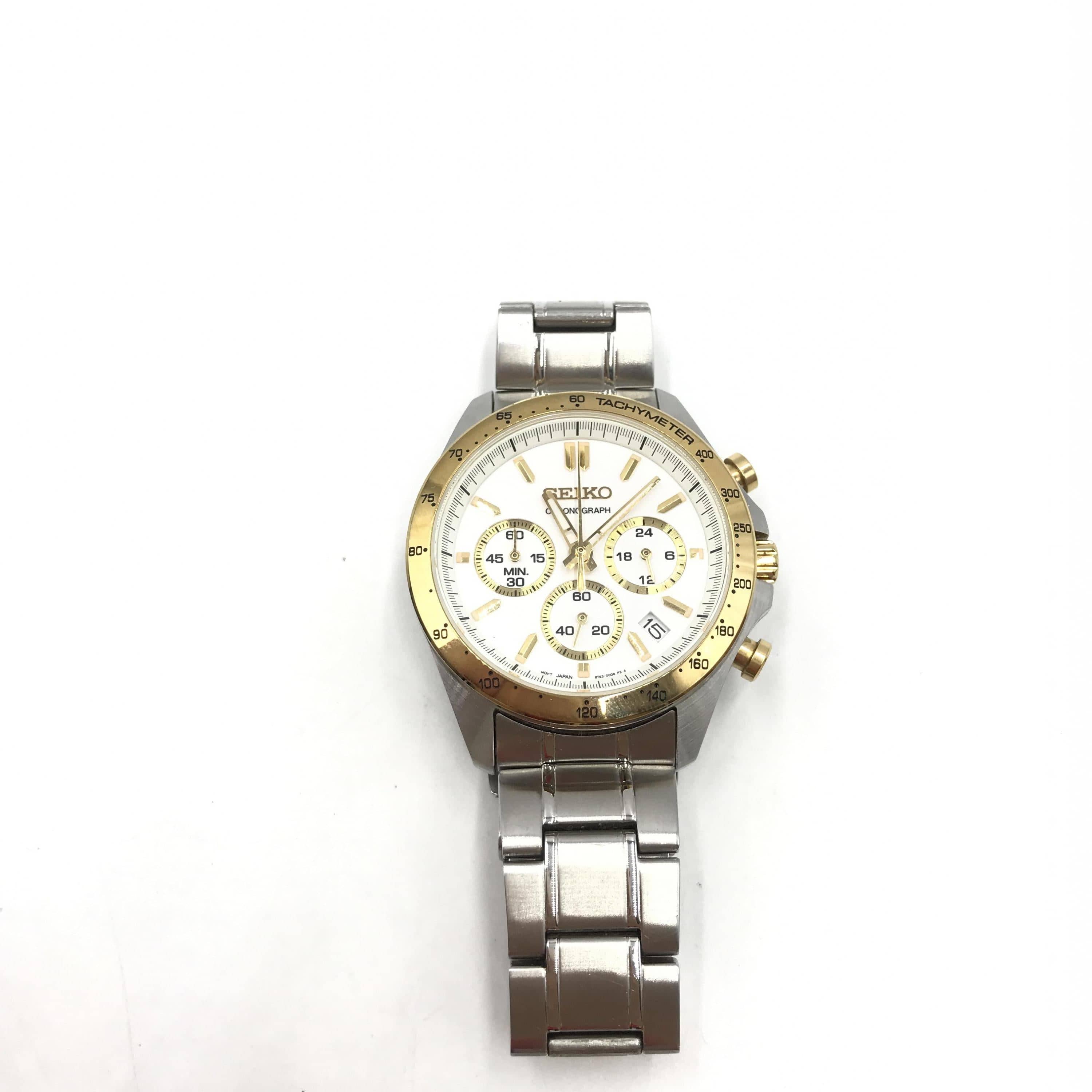 Seiko Seiko Men's Stainless Steel Quartz Chronograph ALC3365