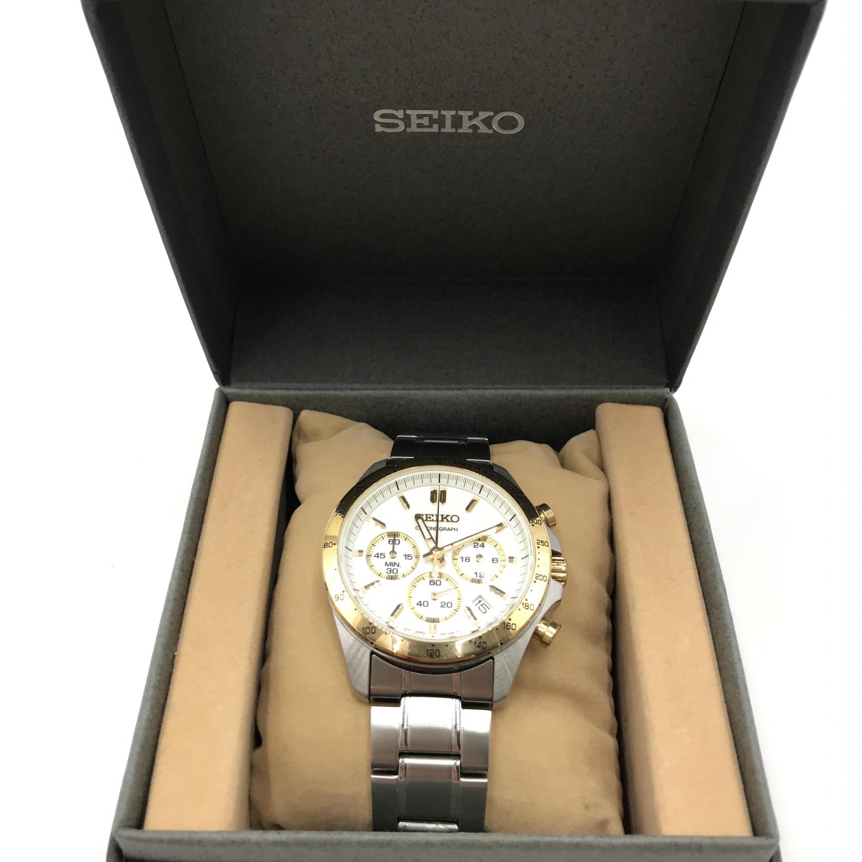 Seiko Seiko Men's Stainless Steel Quartz Chronograph ALC3365
