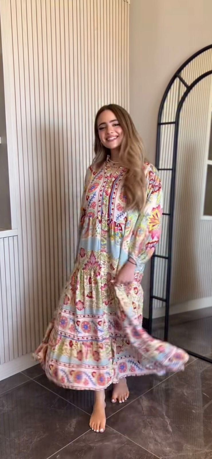 SELF LOVE SUMMER BLOOM DRESS (فستان)