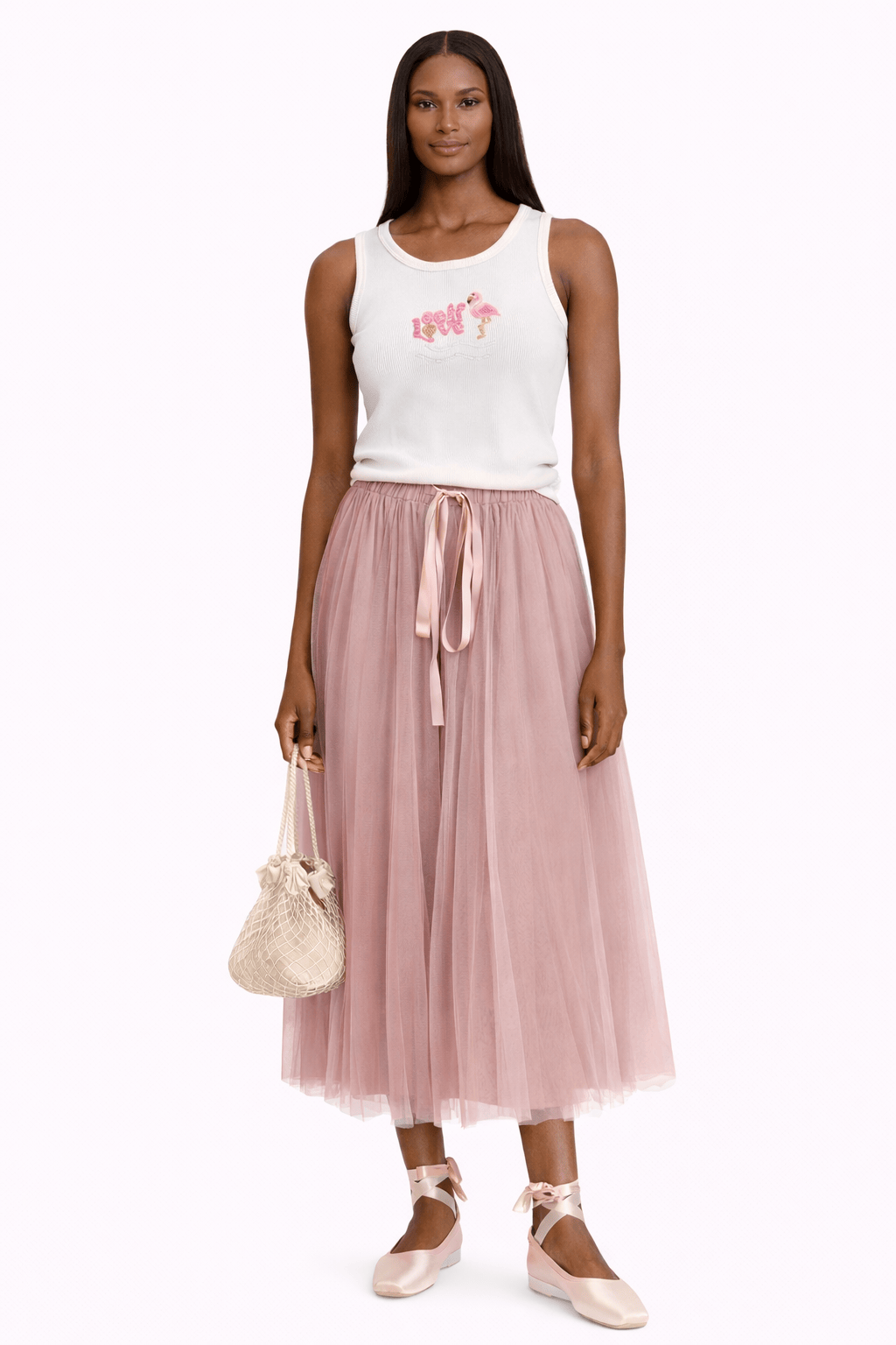 SELF LOVE FLAMINGLOW TANK TOP (قميص)