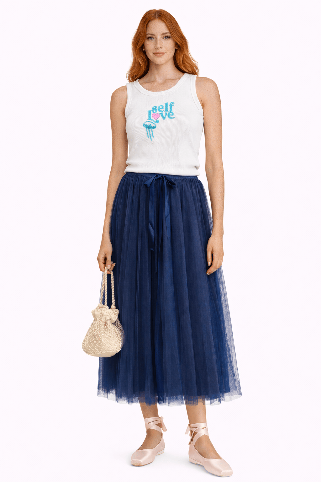 SELF LOVE JELLYFISH TANK TOP (قميص)