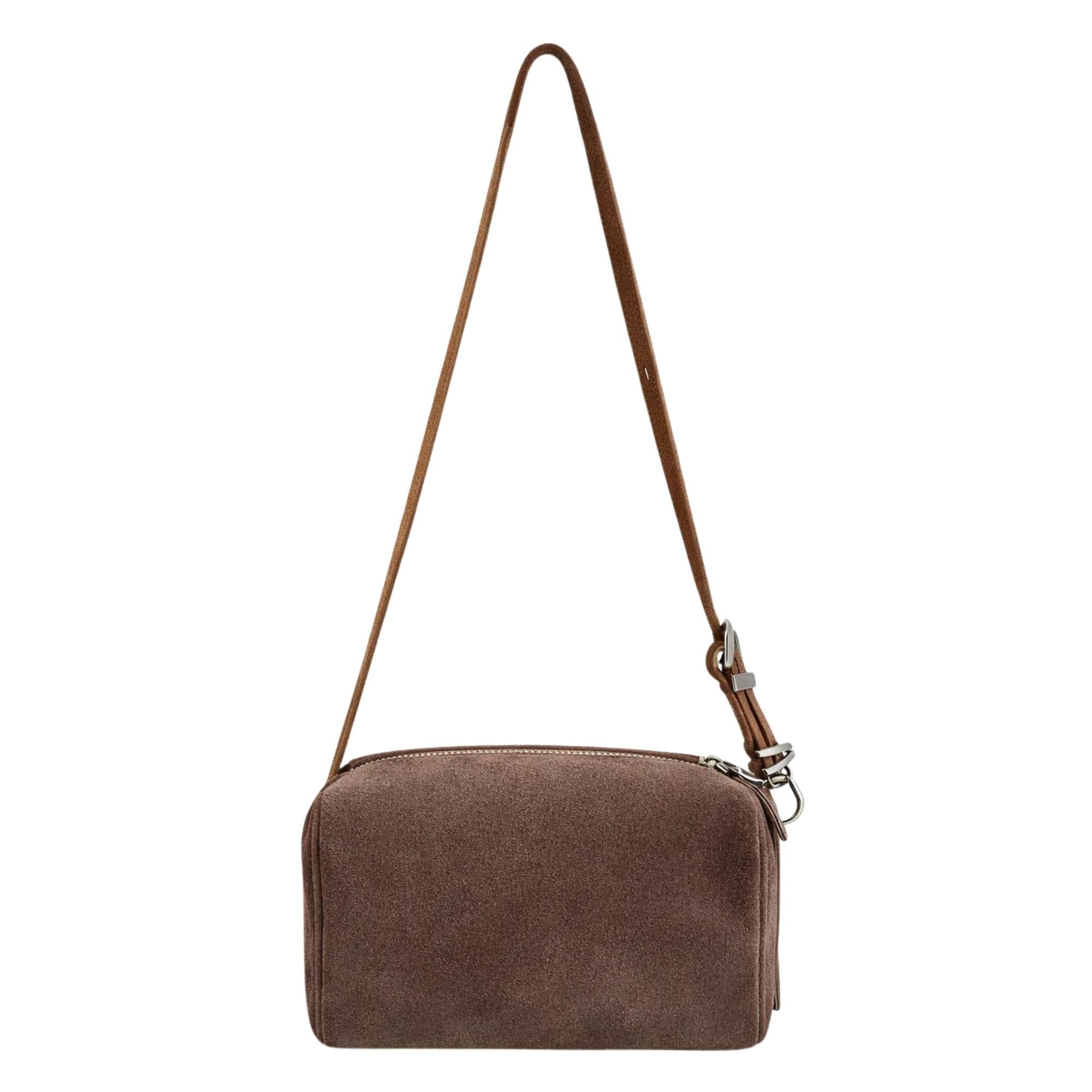SEOUL COLLECTION CUBE BEAN SUEDE BAG (شنطة)