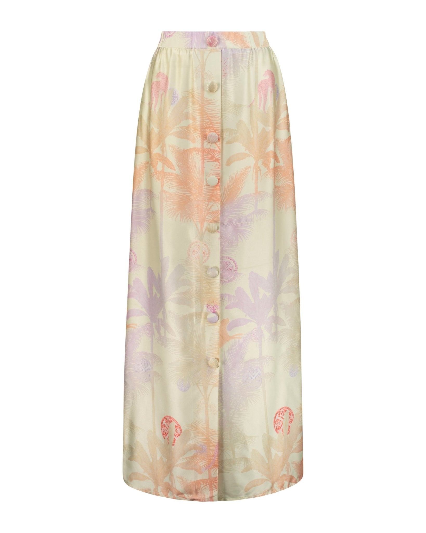 Skirt Alby Tiger lace Gradient | تنورة Alby - Maison Clad