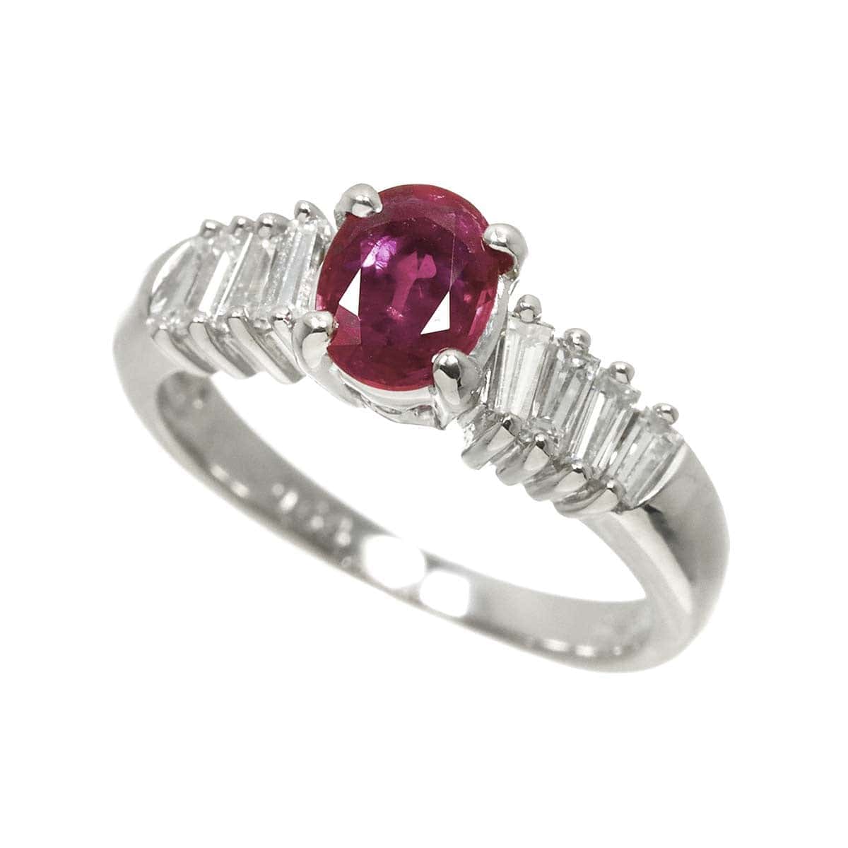 TASAKI TASAKI Ruby 0.68ct Diamond 0.46ct Ring Pt Platinum 5.25(US) 90300922