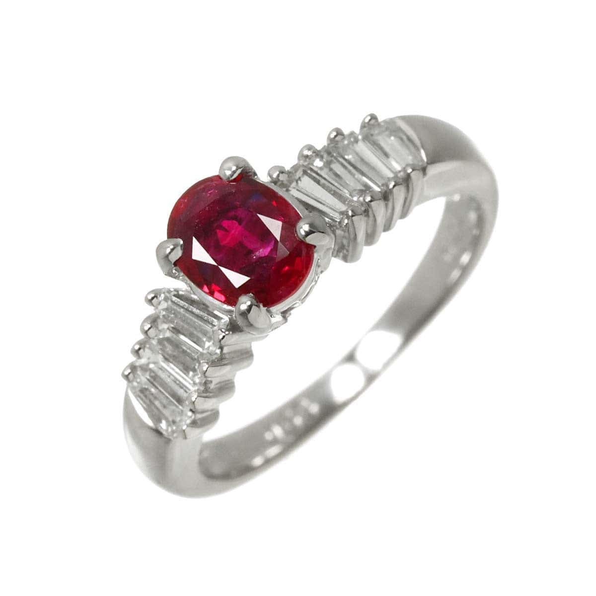 TASAKI TASAKI Ruby 0.68ct Diamond 0.46ct Ring Pt Platinum 5.25(US) 90300922