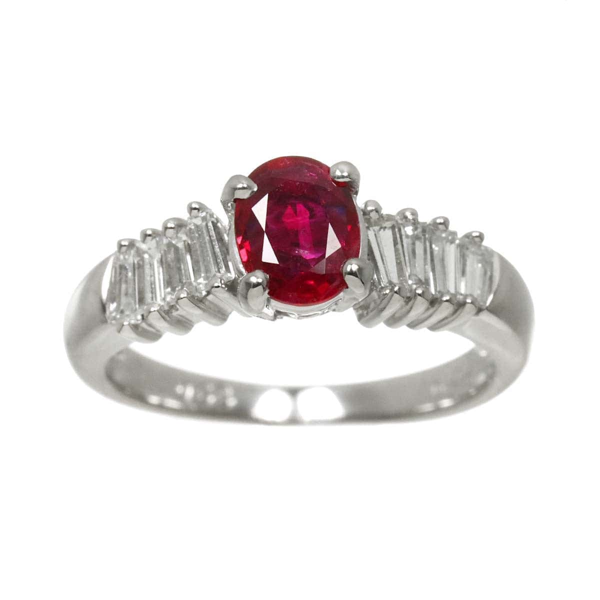 TASAKI TASAKI Ruby 0.68ct Diamond 0.46ct Ring Pt Platinum 5.25(US) 90300922