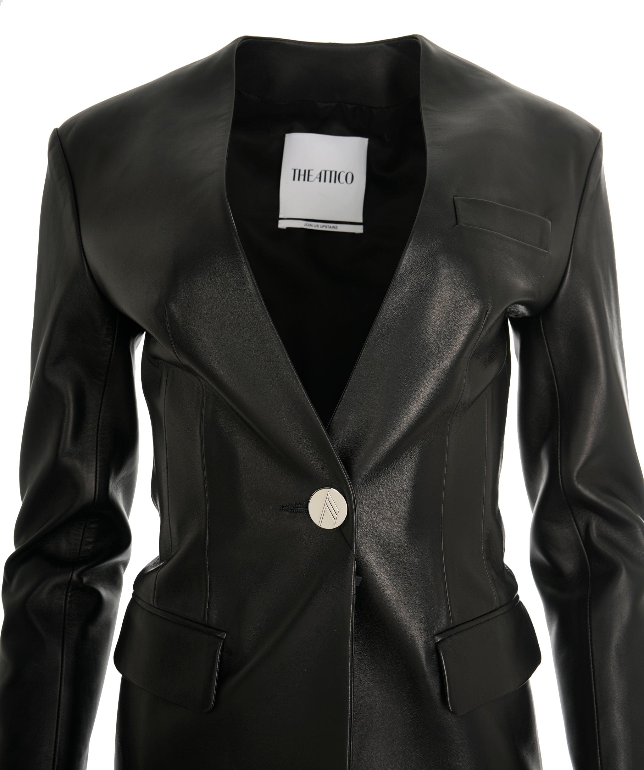 The Attico The Attico Leather Blazer AGC2160