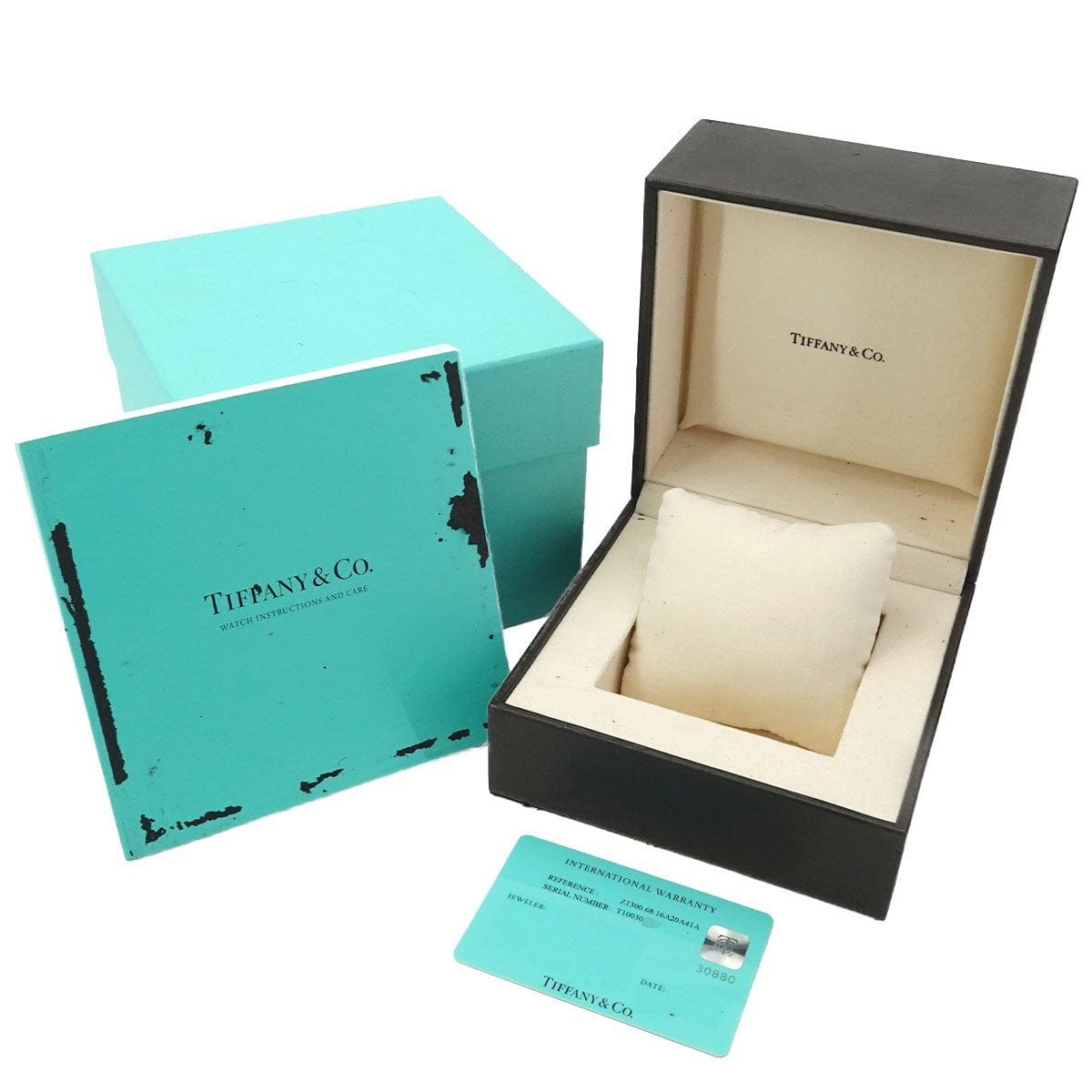 Tiffany & Co. TIFFANY&Co. Atlas Z1300 68 16A20A41A Automatic Date White Ladies 90325673