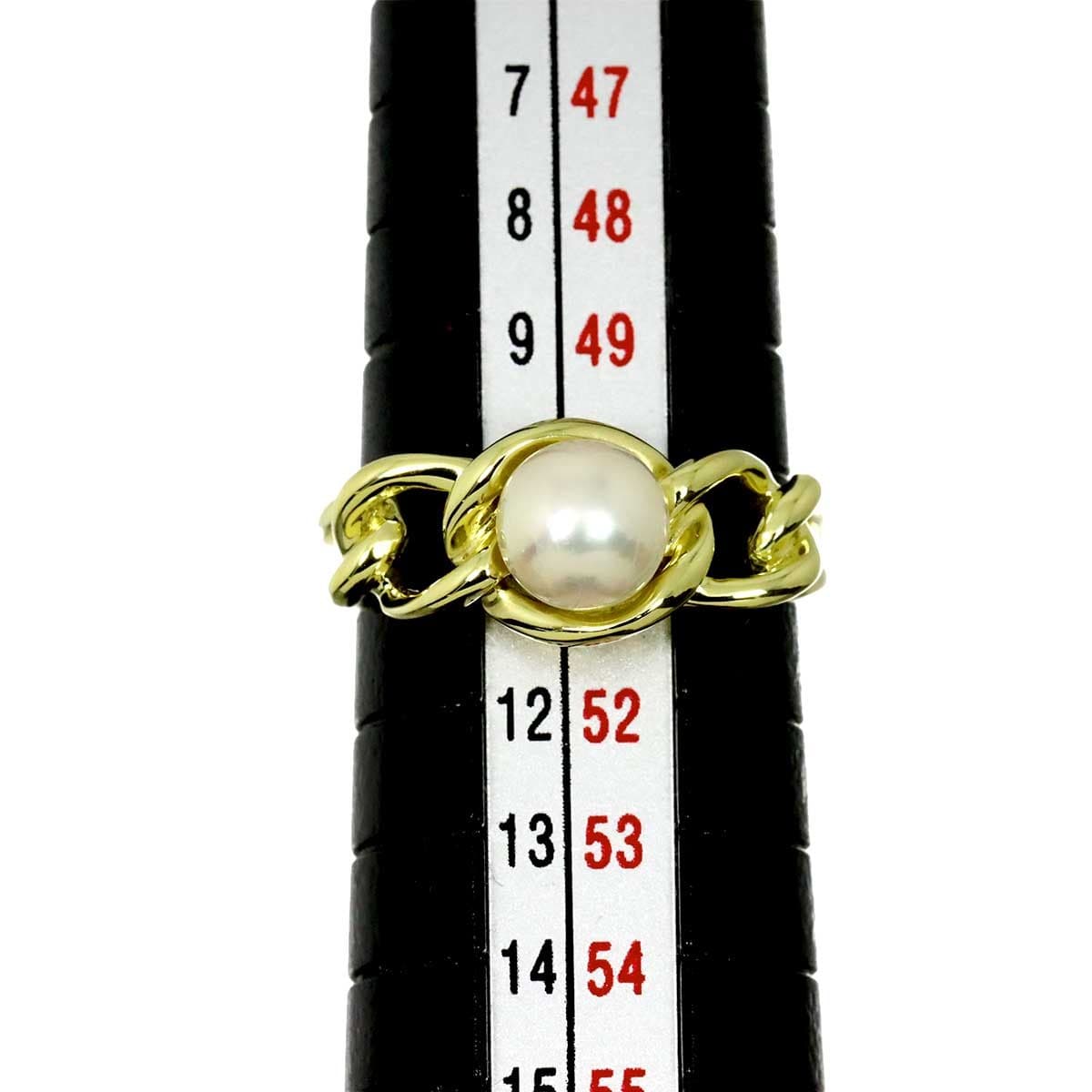TIFFANY Co. TIFFANY Co. Akoya Pearl Ring 18K YG 750 Size5.5-5.75(US) 90319898
