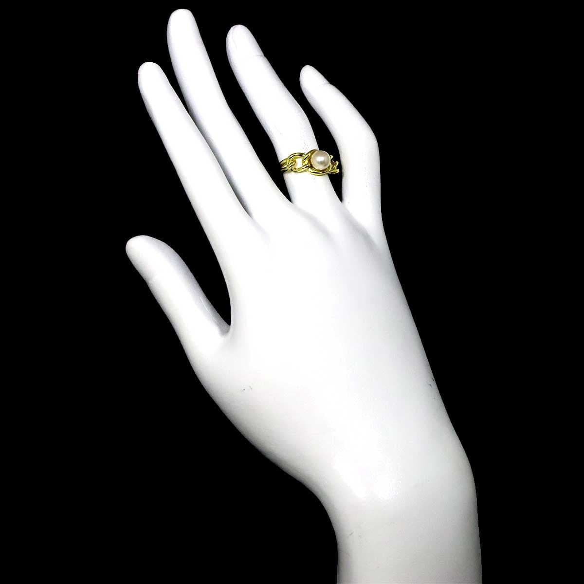 TIFFANY Co. TIFFANY Co. Akoya Pearl Ring 18K YG 750 Size5.5-5.75(US) 90319898