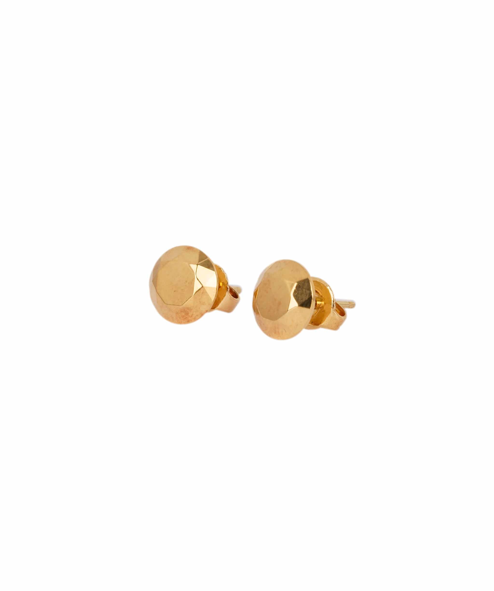 Tiffany & Co. Tiffany & Co. 18K Gold Elsa Peretti TWO CARAT faceted earrings. 18k gold. AKC0756