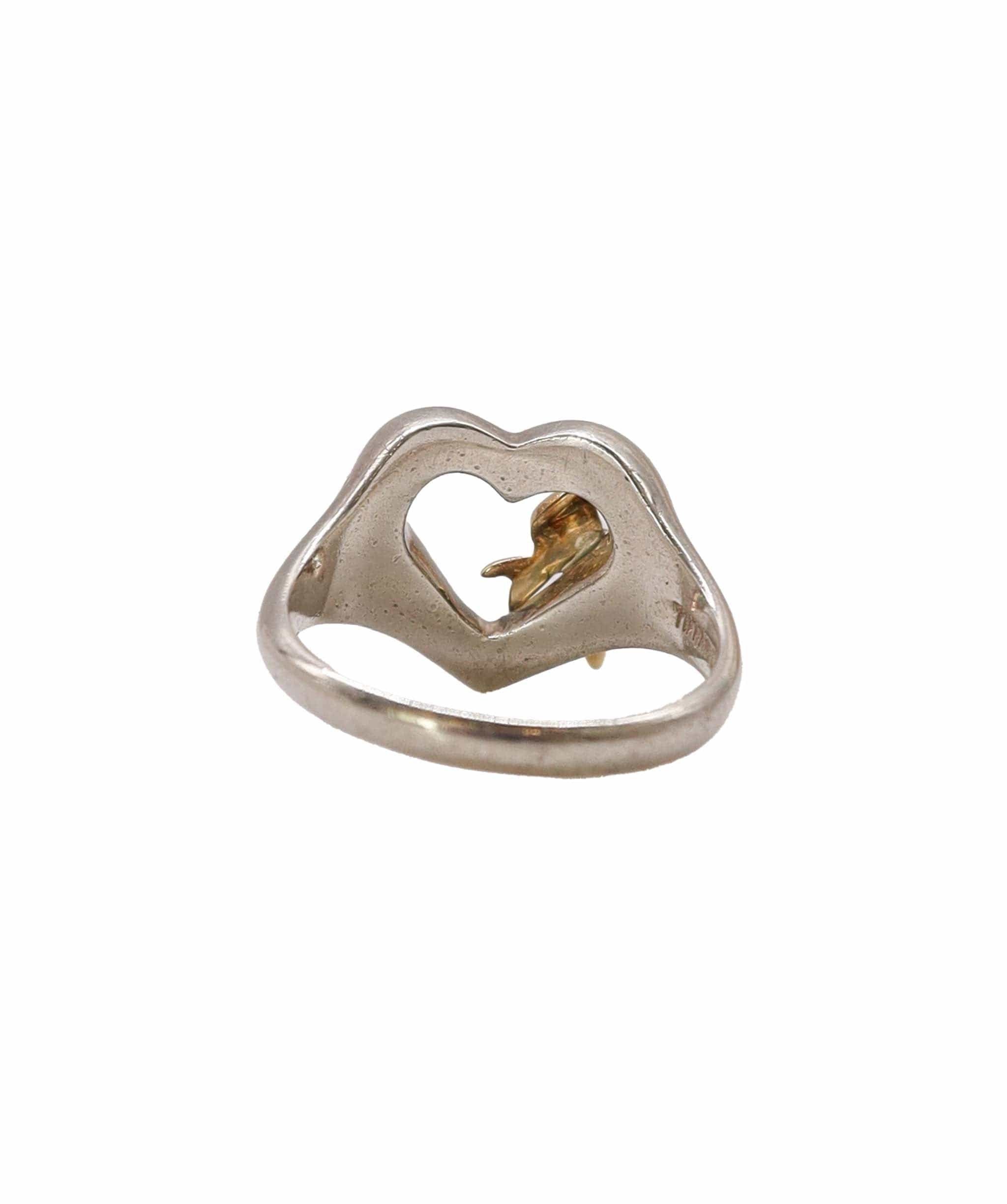 Tiffany & Co. Tiffany & Co. Heart Ribbon Ring Silver & Gold 925 / 18K 109554