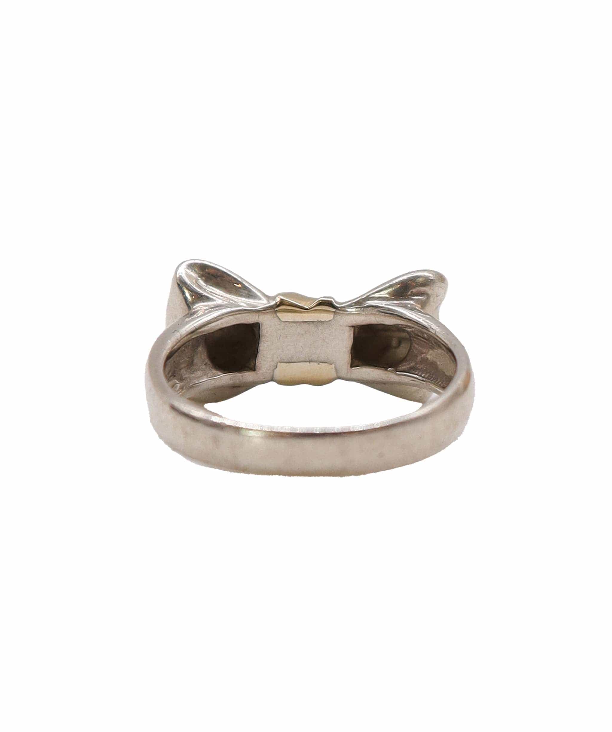 Tiffany & Co. Tiffany & Co. Mixed Ribbon Ring Silver & Gold 925 / 18K Yellow Gold 109556