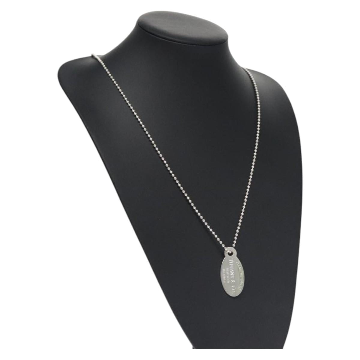 TIFFANY&Co. Necklace Ag925 Silver Auth DXBS6532