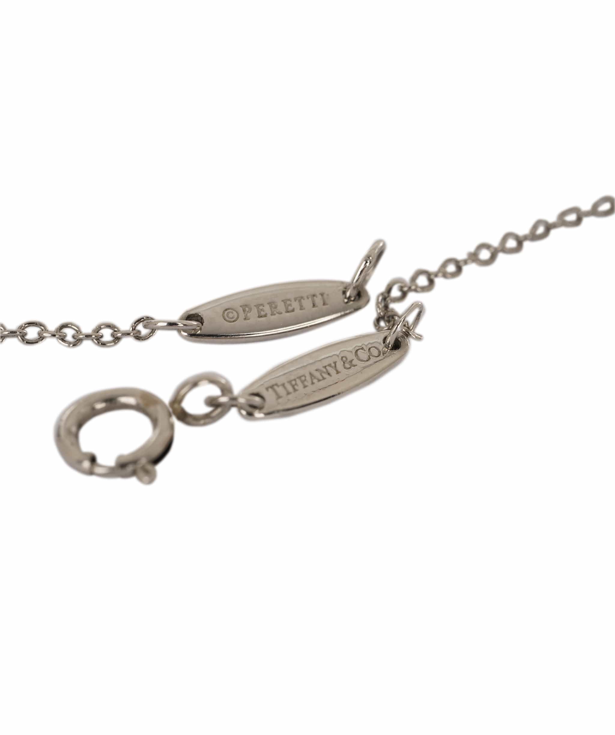 Tiffany & Co. Tiffany & Co. Platinum 0.12ct Diamonds by the Yard Necklace AKC0755