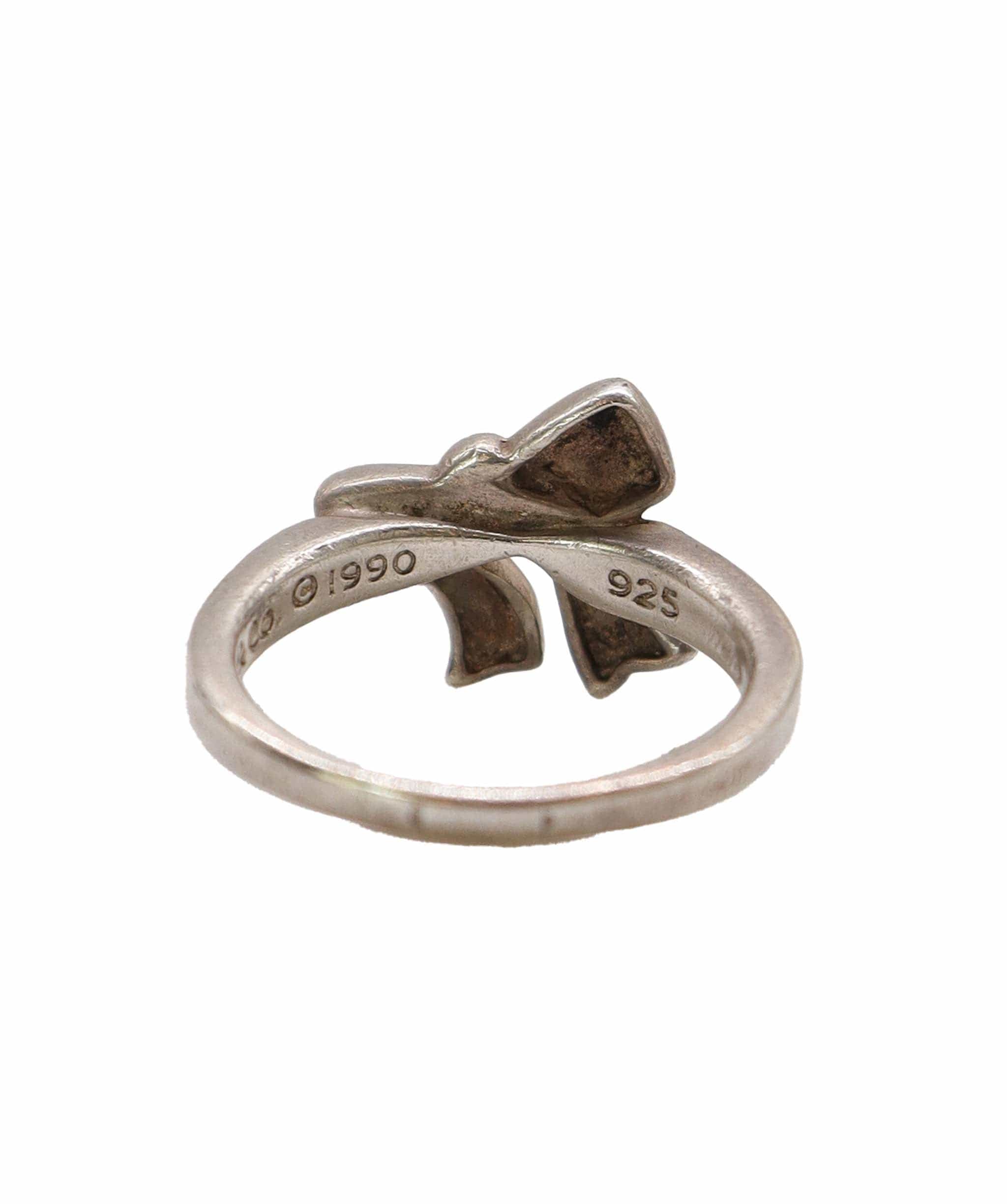 Tiffany & Co. Tiffany & Co. Ribbon Ring Sterling Silver 925 109555