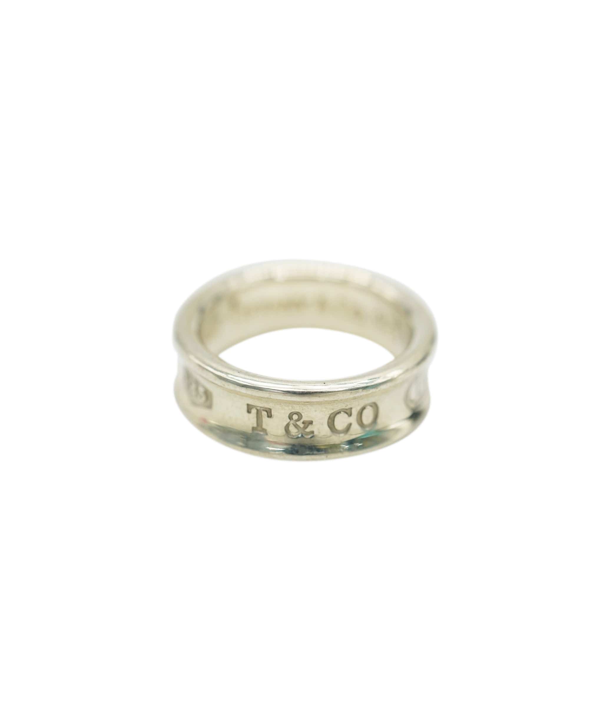 Tiffany & Co. TIFFANY&Co. Ring Ag925 Silver Auth am6630 DBXS1686