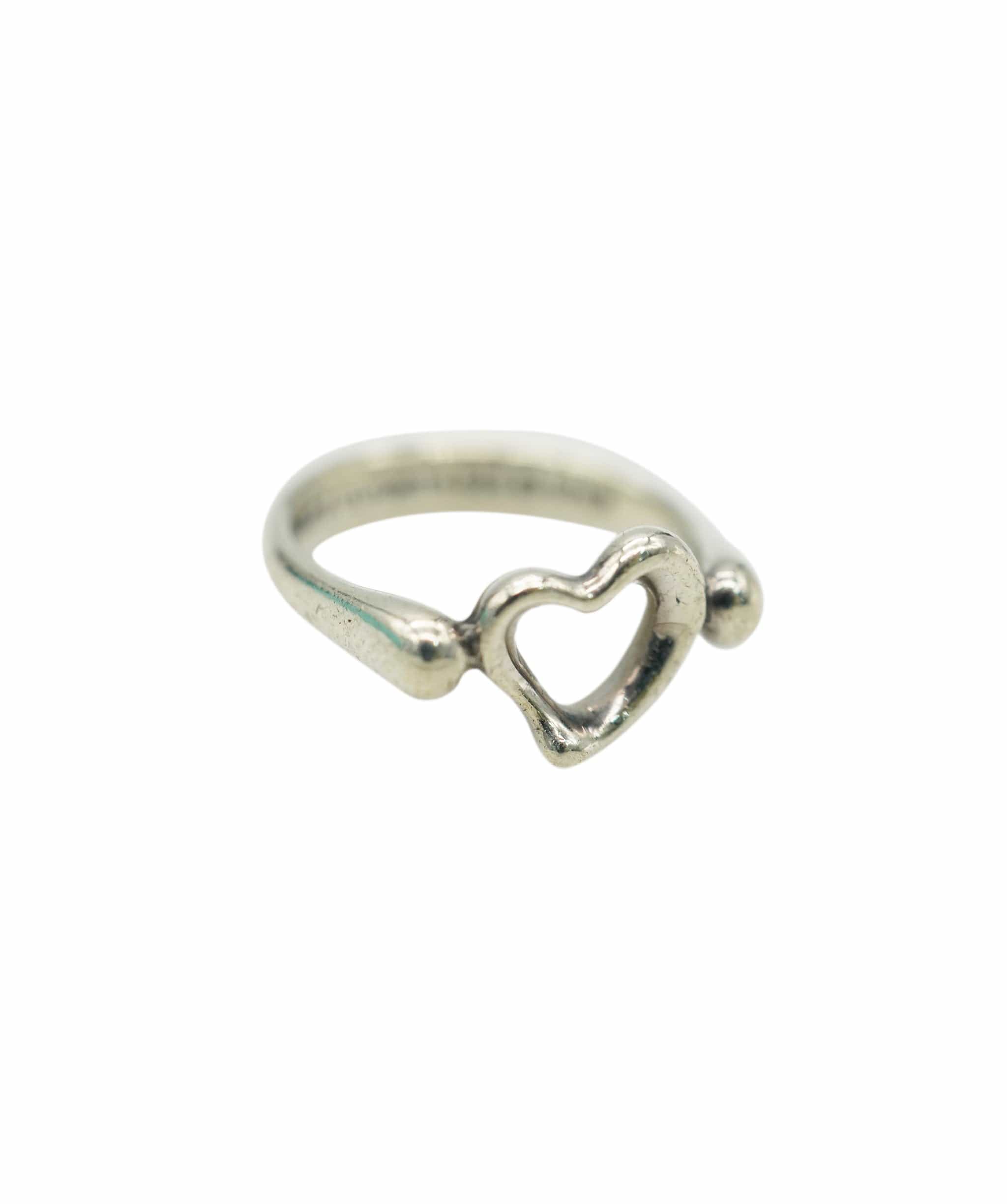 Tiffany & Co. TIFFANY&Co. Ring Ag925 Silver Auth kk312 DBXS1685