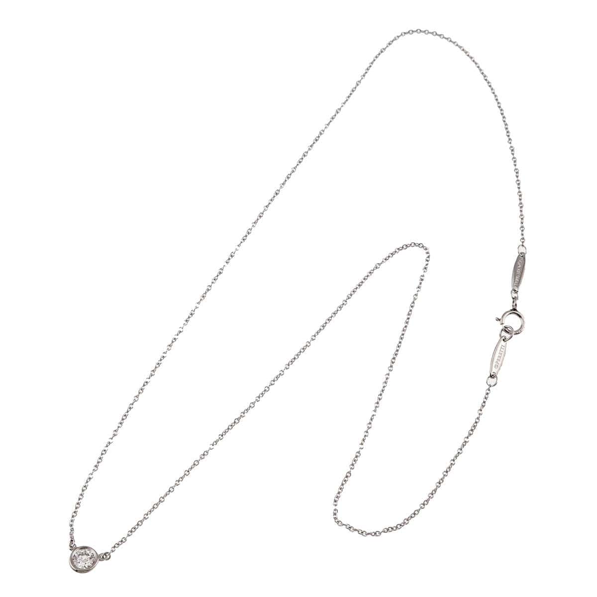 TIFFANY Co. TIFFANY Co. By The Yard Diamond Necklace Platinum 90315675