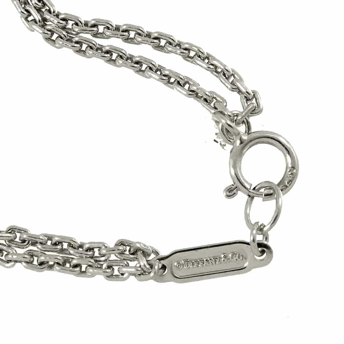 TIFFANY Co. TIFFANY Co. Hardware Diamond 0.74ct Necklace 18K White Gold 750 90292721