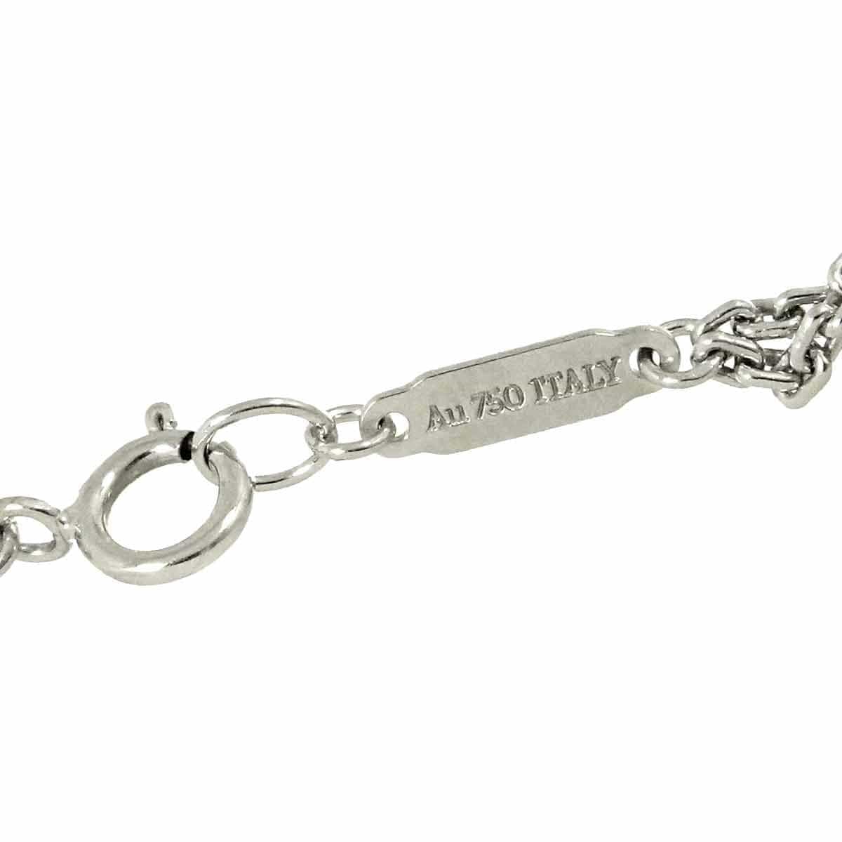 TIFFANY Co. TIFFANY Co. Hardware Diamond 0.74ct Necklace 18K White Gold 750 90292721