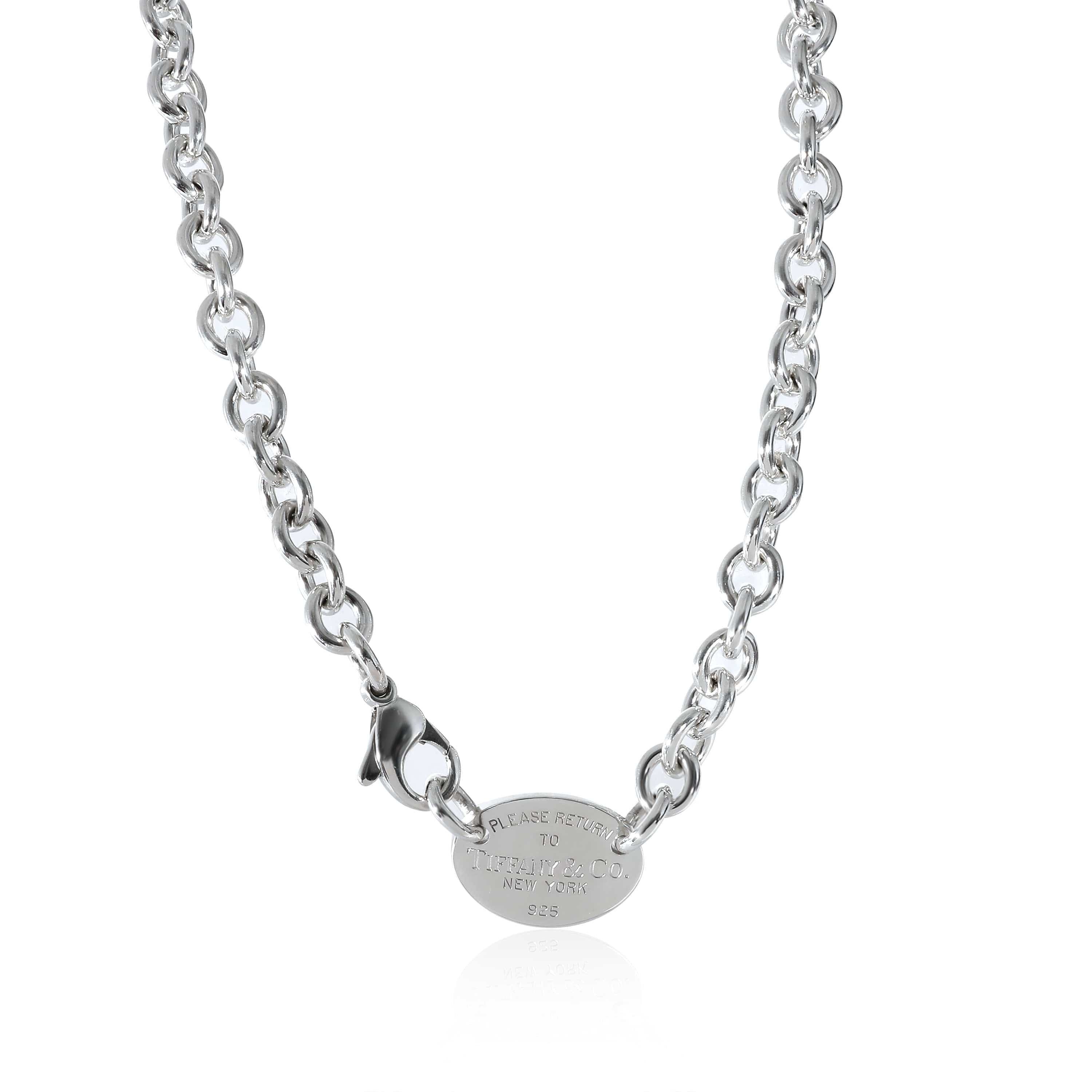Tiffany & Co. Return To Tiffany Necklace in Sterling Silver LuxuryPromise