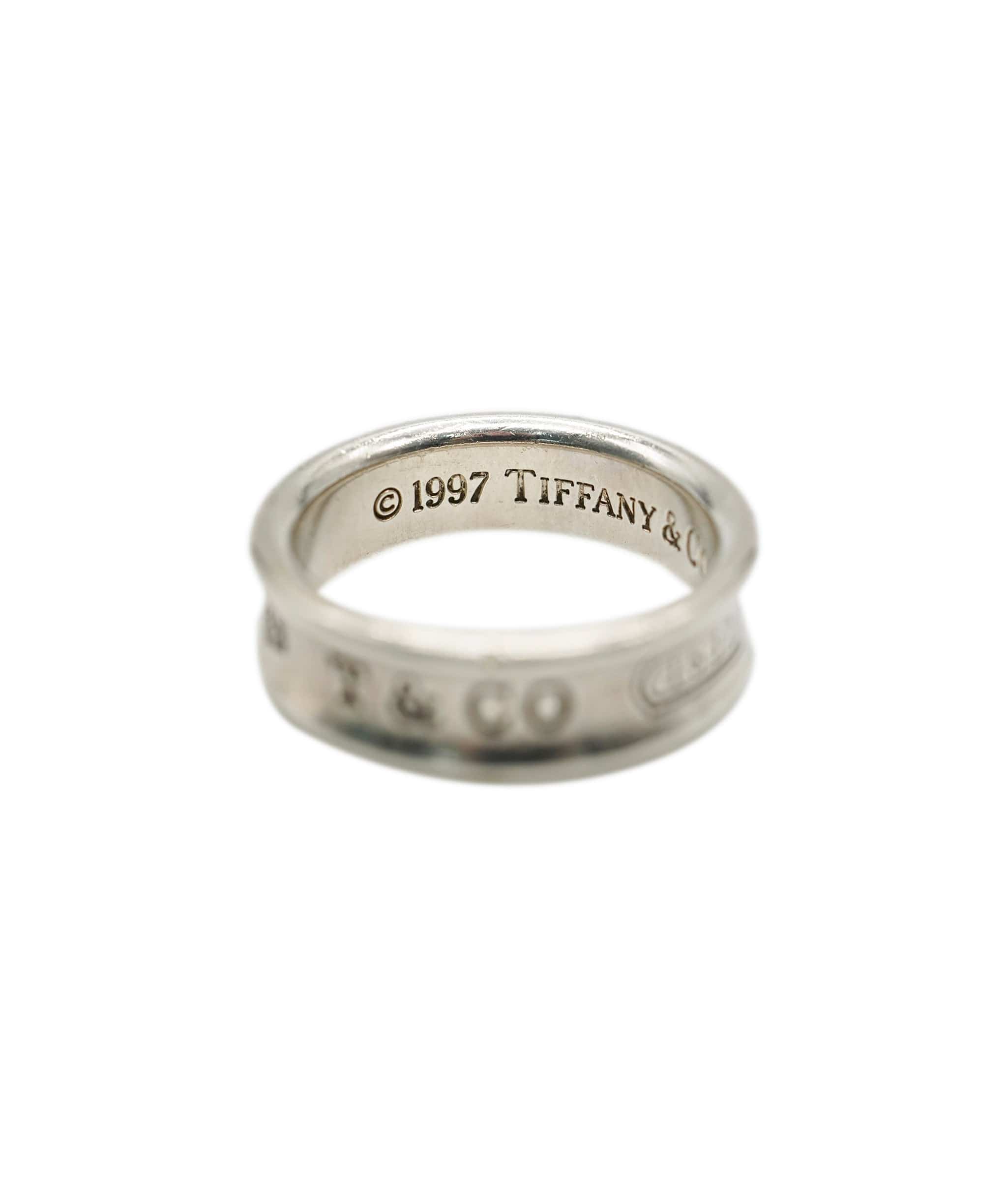Tiffany Tiffany & Co. 1837 silver ring AHC1396