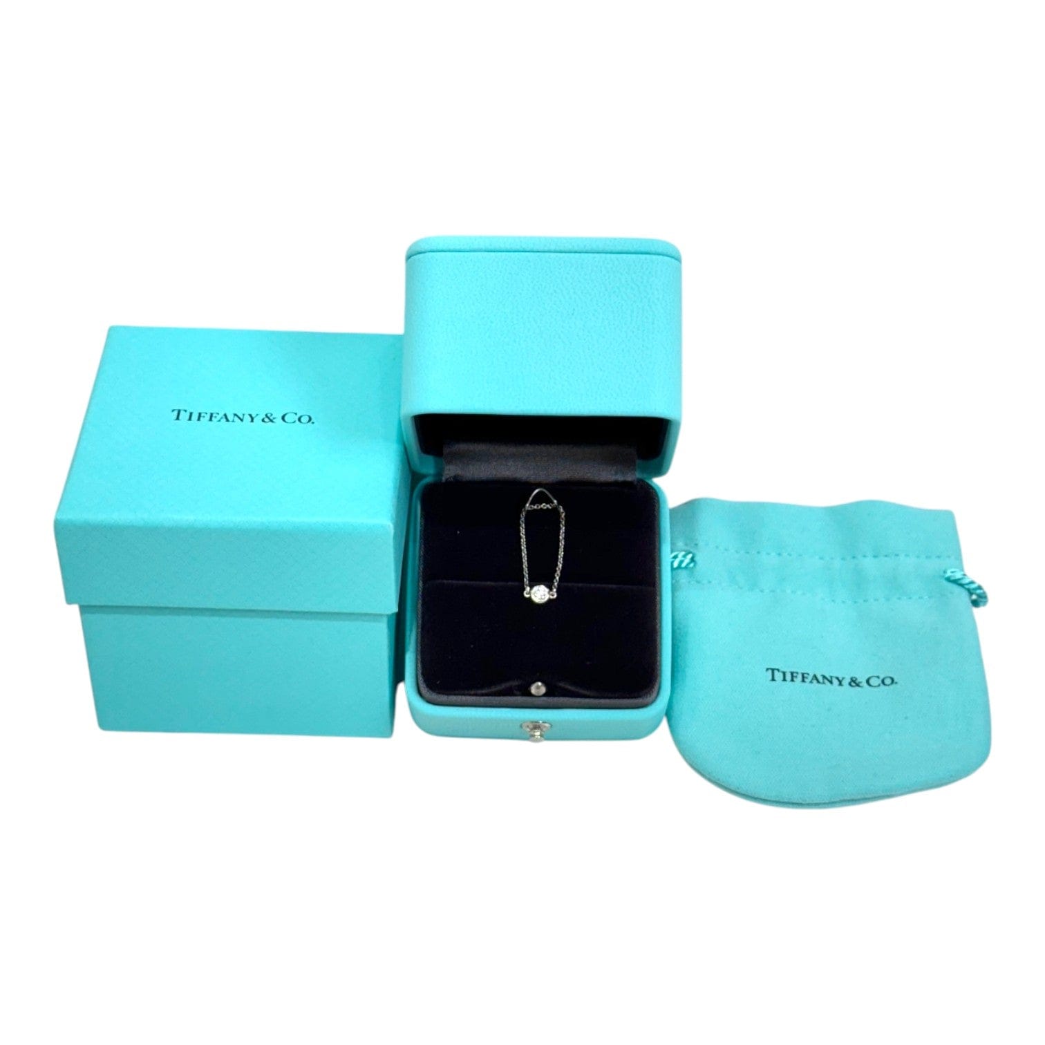 Tiffany Tiffany Diamond By The Yard Ring Platinum 0.07ct