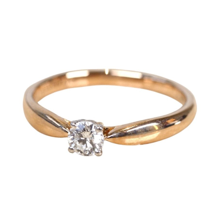 Tiffany Tiffany Gold Diamond Ring Pt950 D0.22