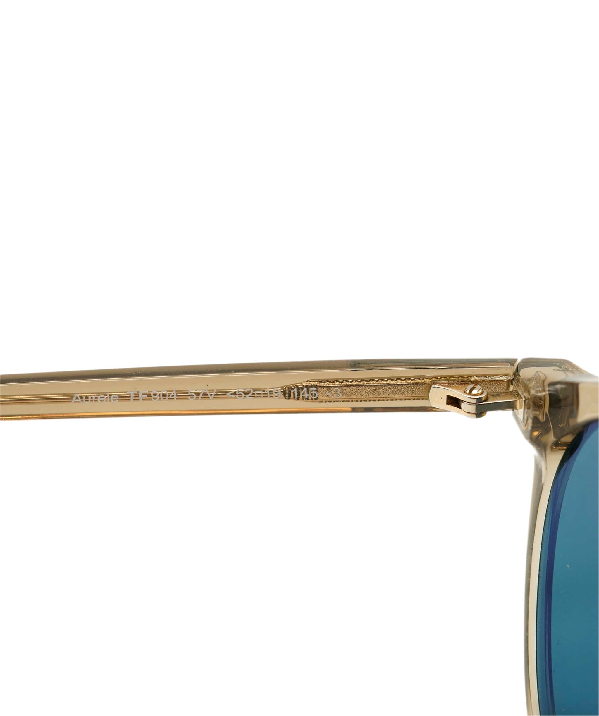 Tom Ford Tom Ford Oval Brown Sunglasses ALC2957