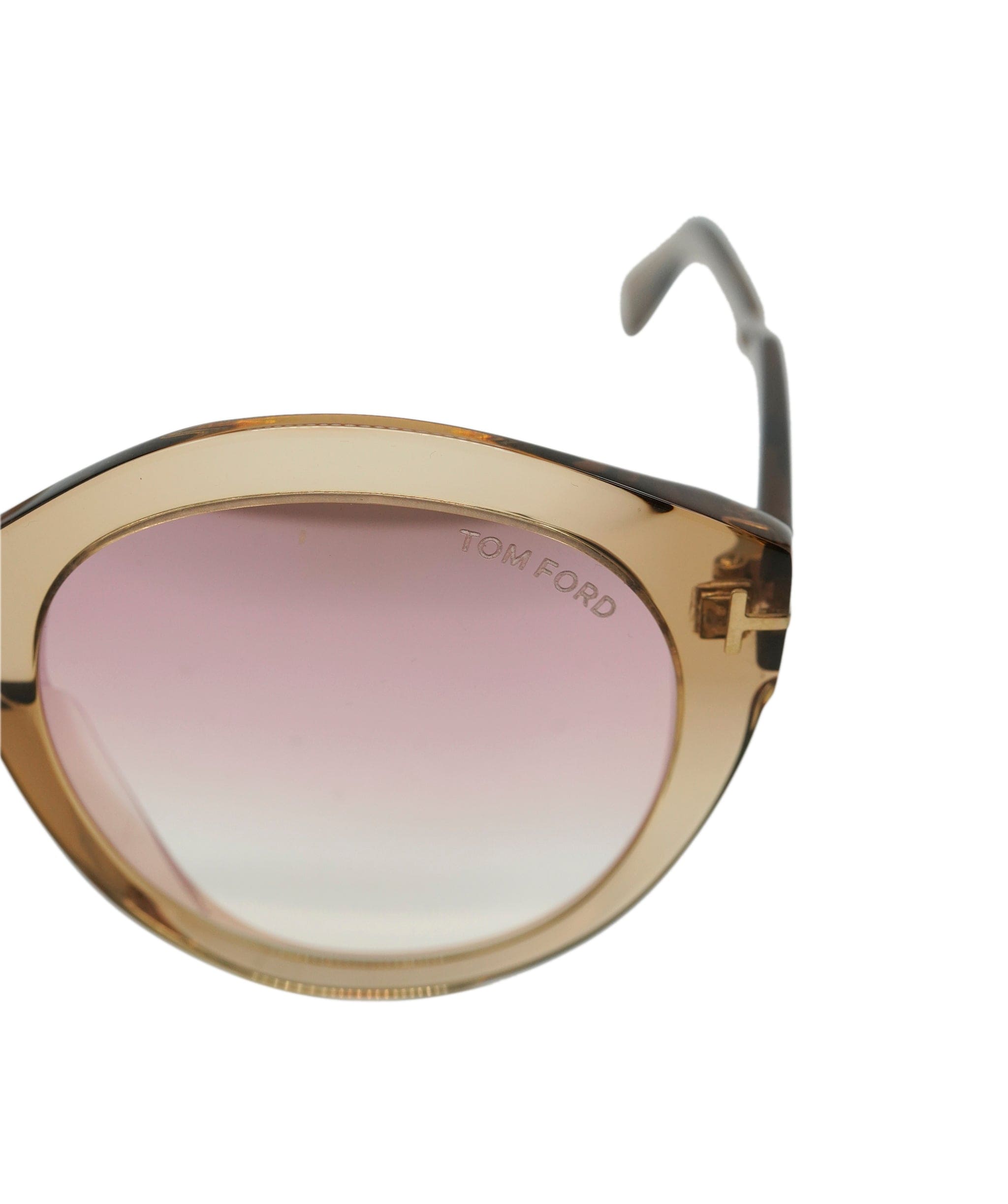 Tom Ford Tom ford pink & brown tint sunglasses - AJC0905