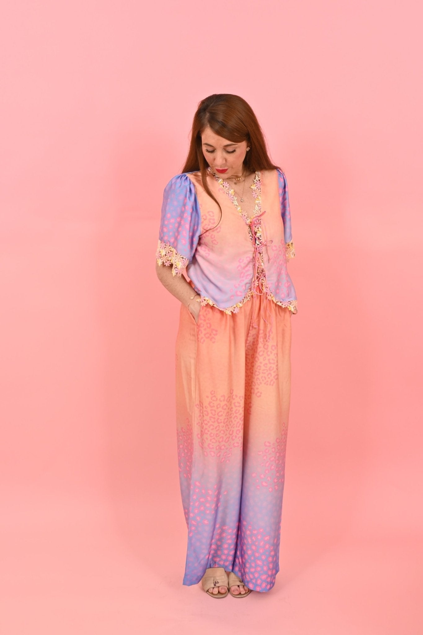 Trouser Jackomo Leo Gradient|سروال - Maison Clad