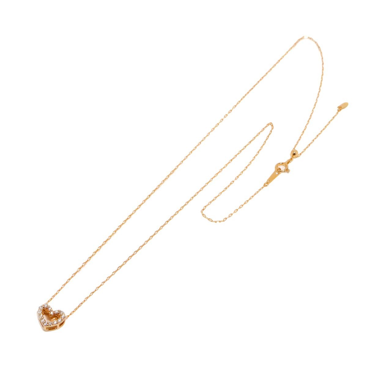 Unbranded Diamond 0.15ct Necklace 18K Pink Gold 750 90293450