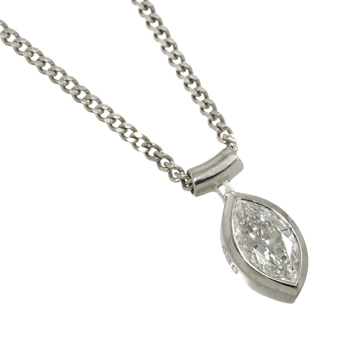 Unbranded Diamond 0.39ct Necklace Pt Platinum 90291923
