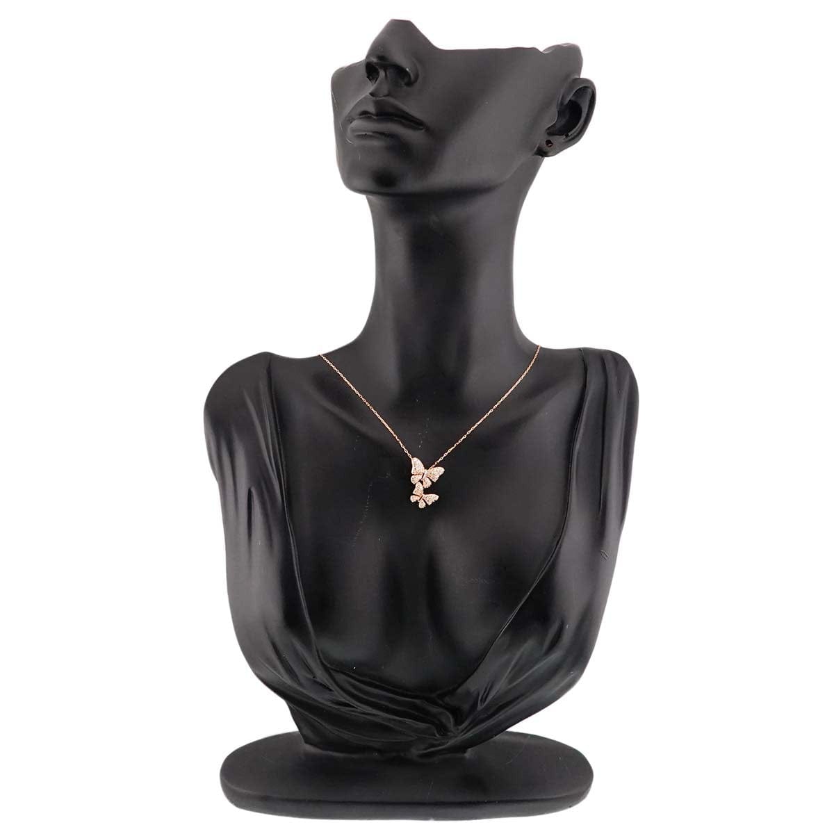 Unbranded Diamond 0.46ct Necklace 18K K18 PG Pink Gold 90309504