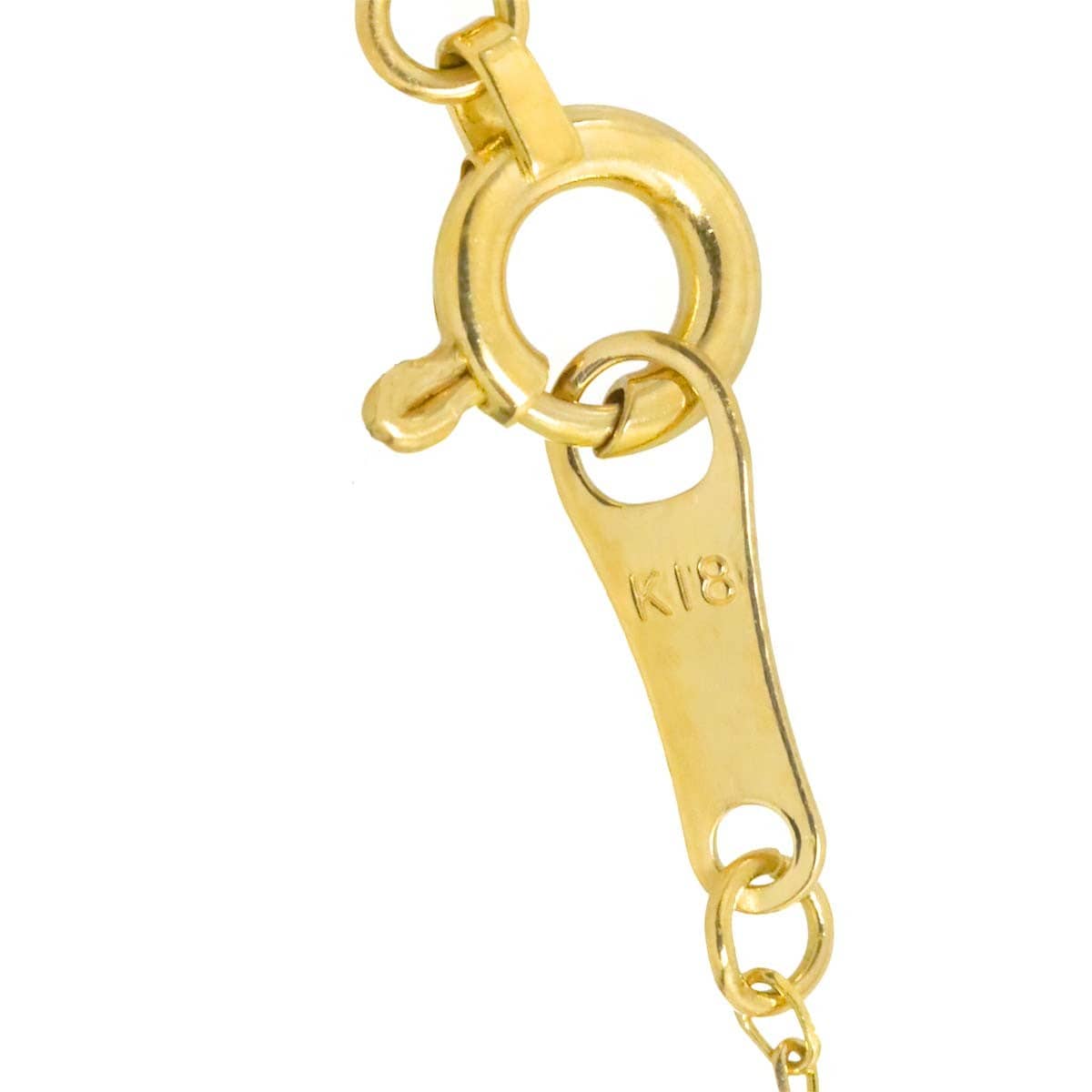 Unbranded Diamond 0.50ct Necklace 18K YG Yellow Gold 750 90312531