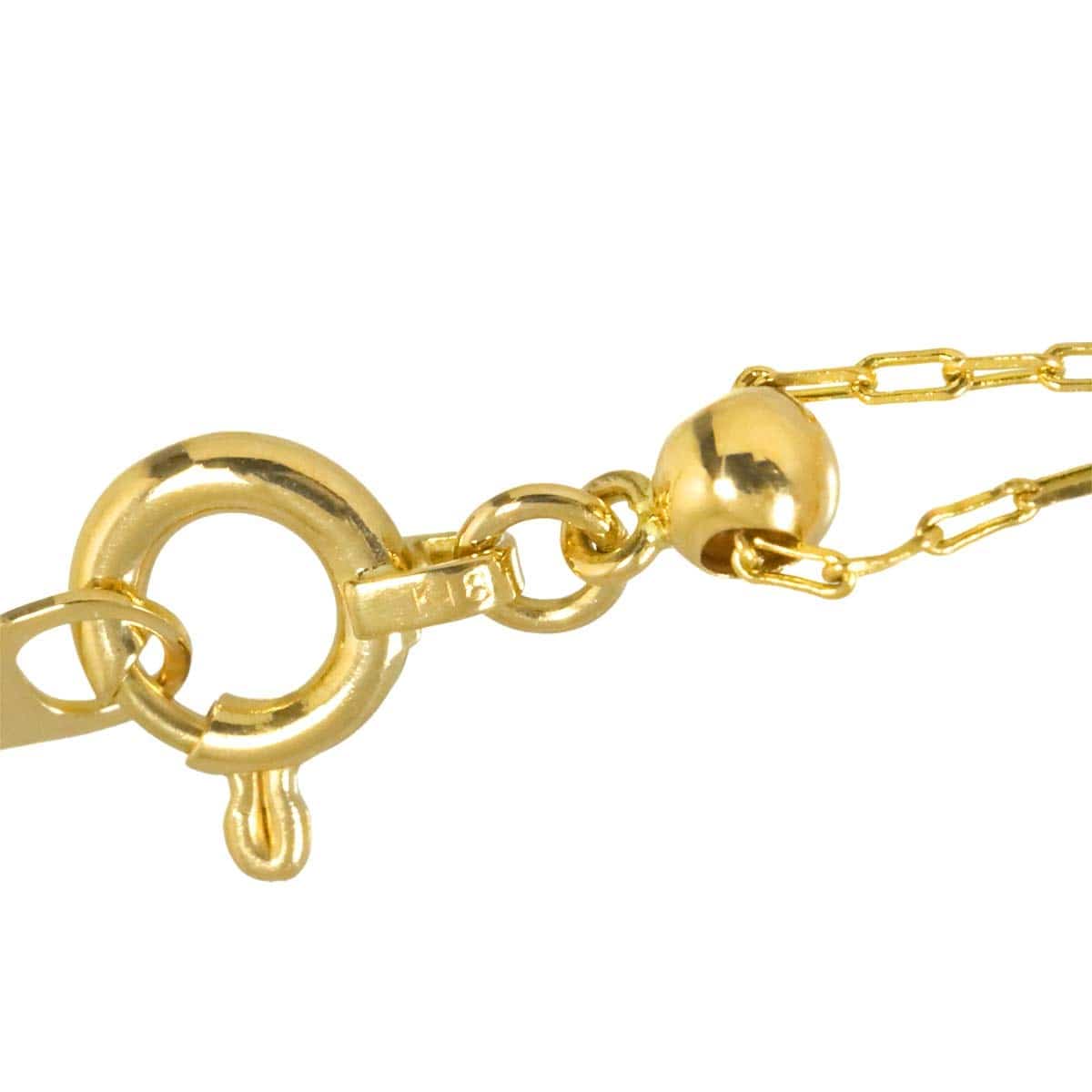 Unbranded Diamond 0.50ct Necklace 18K YG Yellow Gold 750 90312531