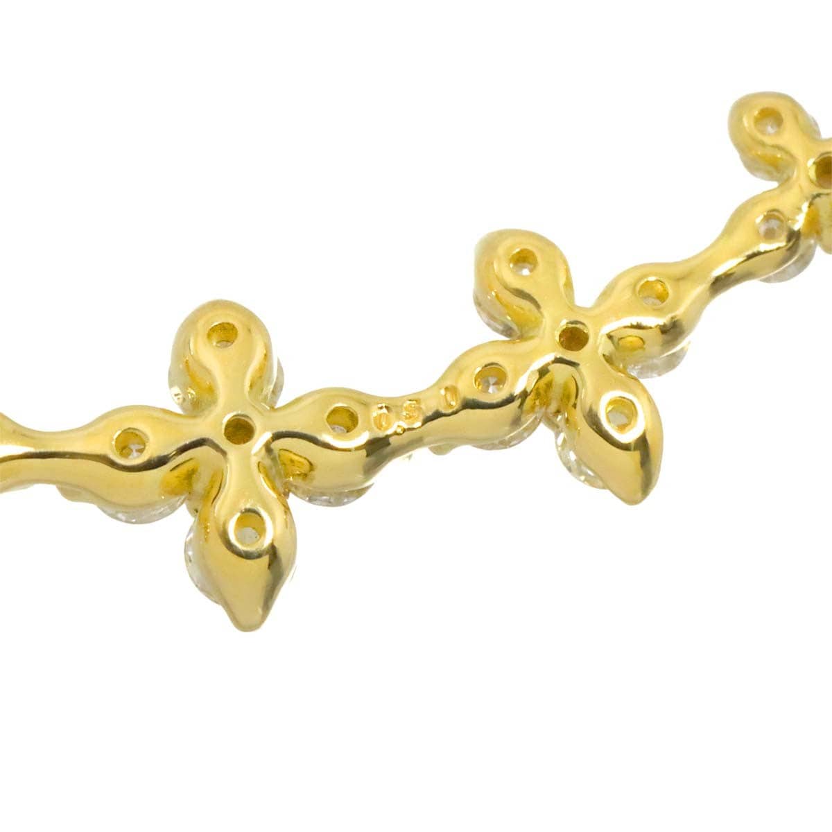 Unbranded Diamond 0.50ct Necklace 18K YG Yellow Gold 750 90312531