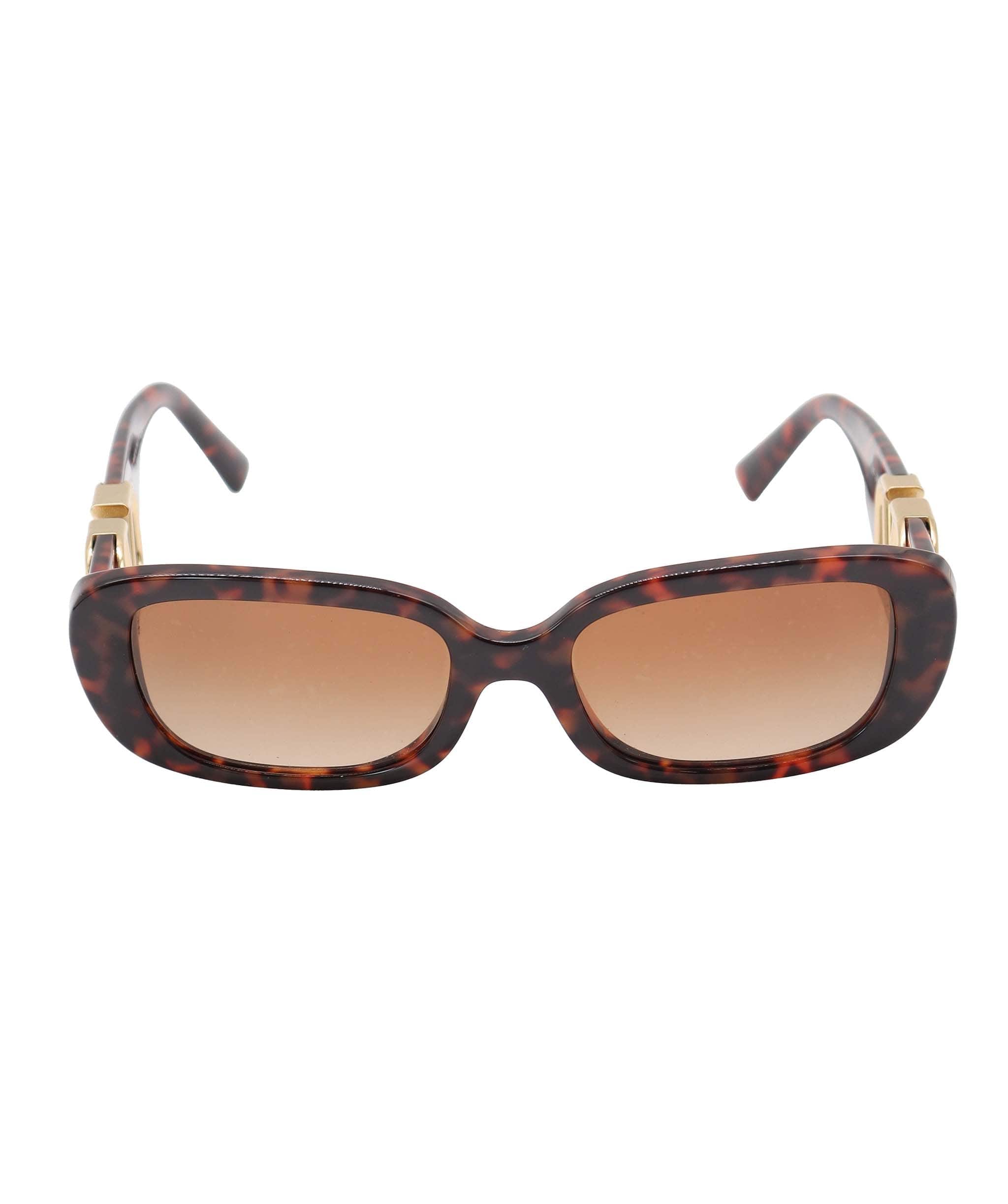 Valentino Valentino Brown Tortoiseshell Sunglasses With Case AGC2880