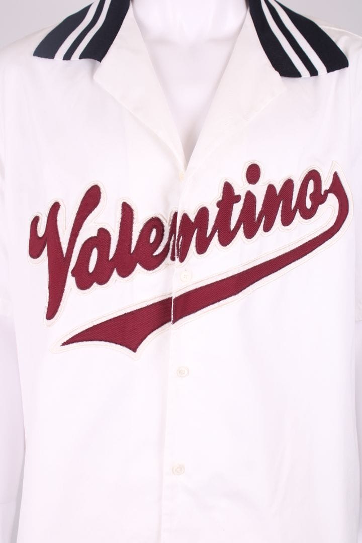 Valentino Valentino Varsity valentino set white/ Burgundy 48