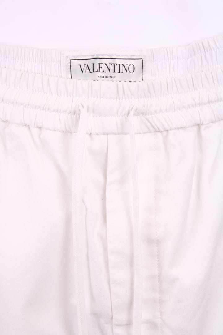 Valentino Valentino Varsity valentino set white/ Burgundy 48
