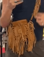 Valentino Valentino C Rockee Fringe Tan