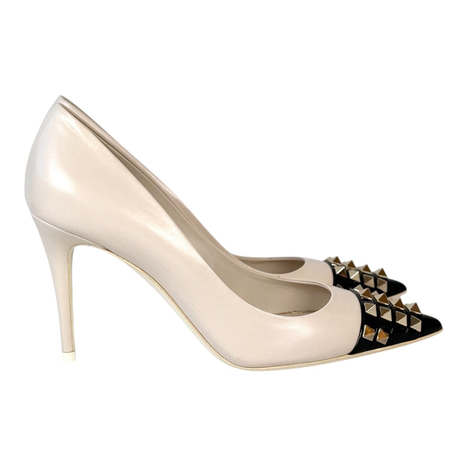 Valentino Valentino Cream High Heel Shoes #37