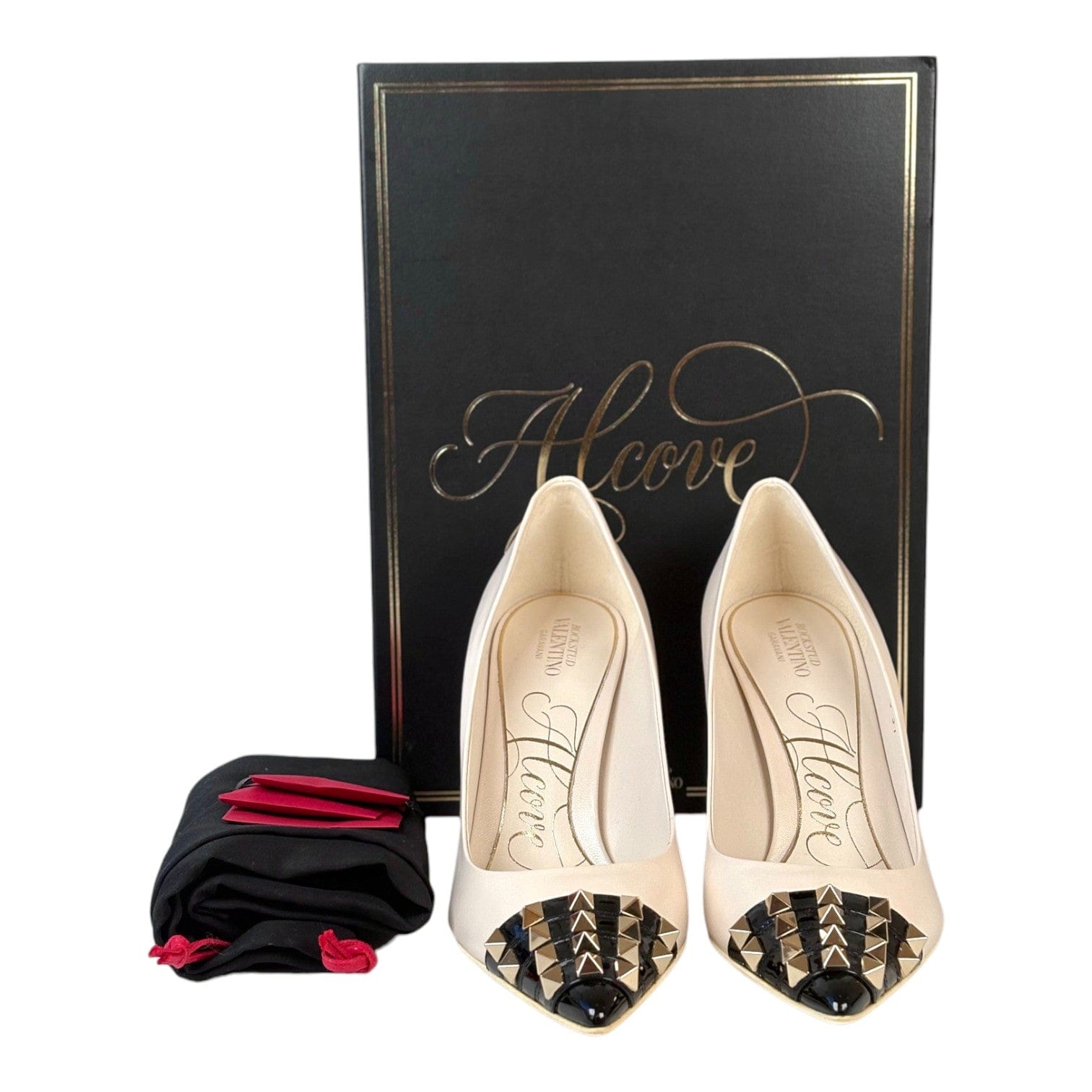 Valentino Valentino Cream High Heel Shoes #37