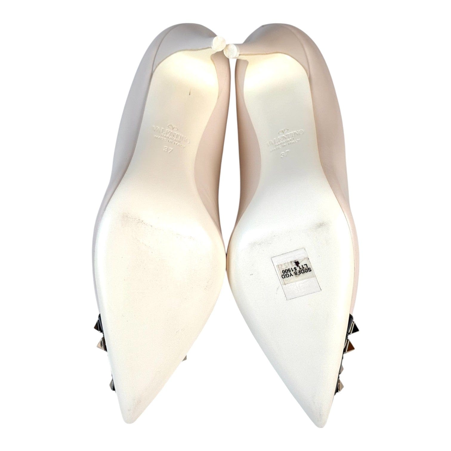 Valentino Valentino Cream High Heel Shoes #37