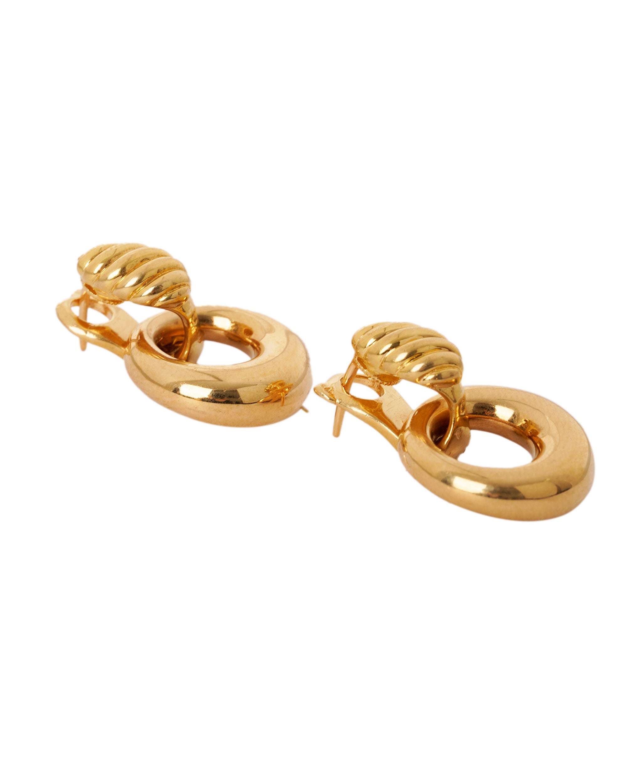 VAN CLEEF & ARPELS VAN CLEEF & ARPELS Gold Earrings with Pendant WA23805