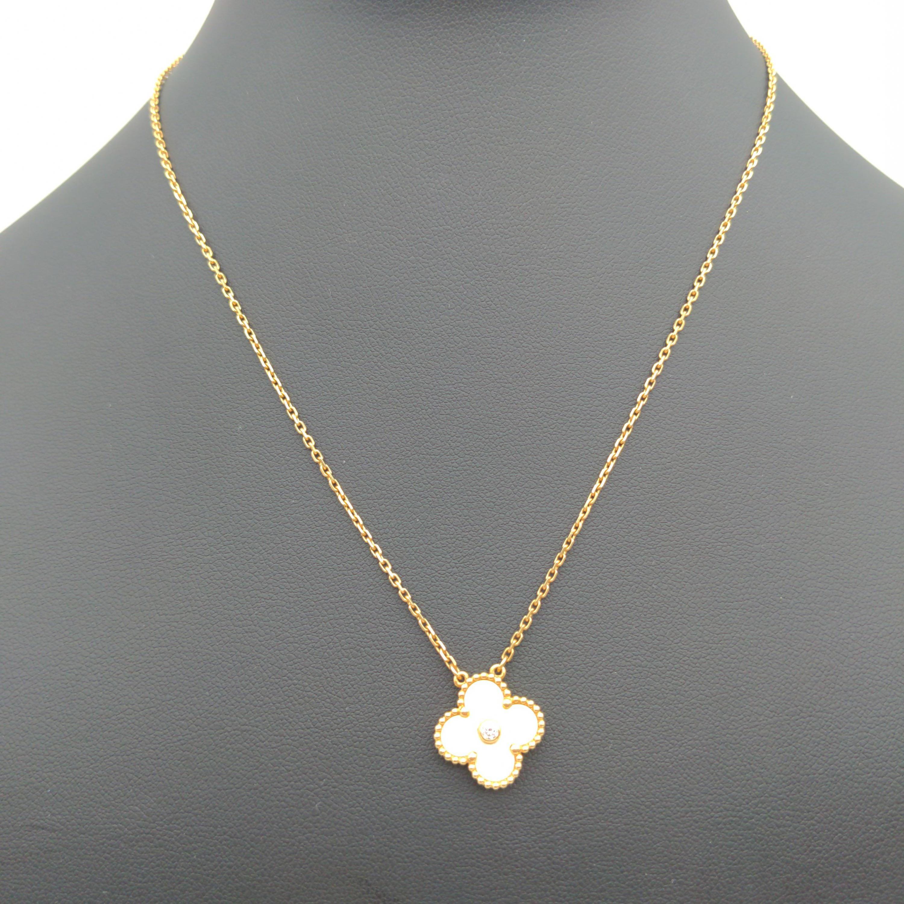 Van Cleef & Arpels Van Cleef&Arpels Necklace, Vintage Alhambra, 750 Gold ALC3305
